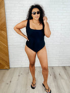 Barcelona Lace Up Swimsuit Swimwear Ave Shops- Tilden Co.