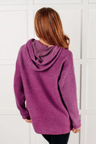 Basically My Favorite Hooded Pullover in Light Plum Tops Ave Shops- Tilden Co.