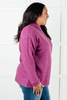 Basically My Favorite Hooded Pullover in Light Plum Tops Ave Shops- Tilden Co.