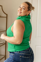 Before You Go Sleeveless Turtleneck Sweater Tops Ave Shops- Tilden Co.