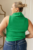 Before You Go Sleeveless Turtleneck Sweater Tops Ave Shops- Tilden Co.