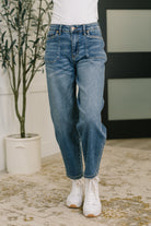 Bella High Waist Soft Barrel Stitch Thru Pocket Womens Ave Shops- Tilden Co.