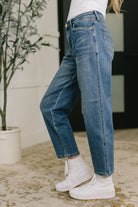Bella High Waist Soft Barrel Stitch Thru Pocket Womens Ave Shops- Tilden Co.