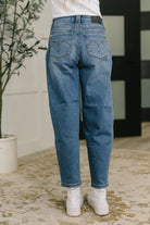 Bella High Waist Soft Barrel Stitch Thru Pocket Womens Ave Shops- Tilden Co.