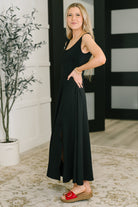 Better Than Being Alone Maxi Dress Womens Ave Shops- Tilden Co.