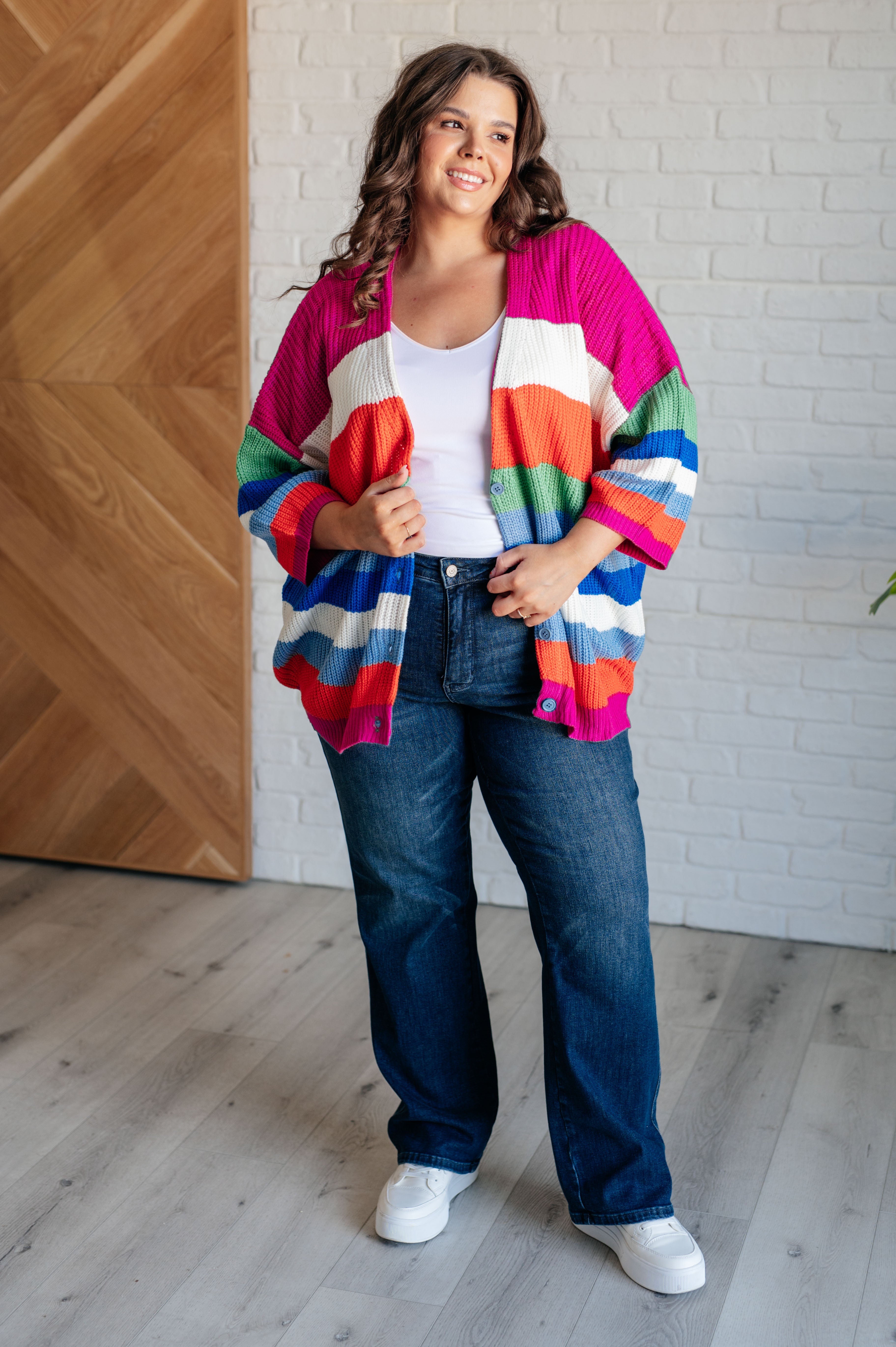 Bold Flirt Button Down Cardigan    Layers Ave Shops- Tilden Co.