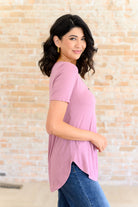 Born and Raised V-Neck Ribbed Top Tops Ave Shops- Tilden Co.