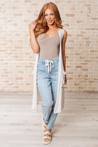 Breezy Boho Sleeveless Cardigan Layers Ave Shops- Tilden Co.