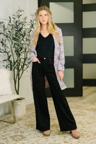 Brixton Tweed Midi Blazer in Lavender Ivory Womens Ave Shops- Tilden Co.