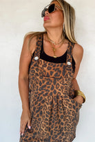 PREORDER: Wild Thing Cheetah Skirt Romper Womens Ave Shops- Tilden Co.