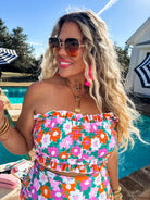 Amalfi Blooms Swim Set Womens Ave Shops- Tilden Co.