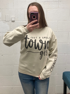 Just a Small Town Idaho Girl Sweatshirt Moxie Brands- Tilden Co.