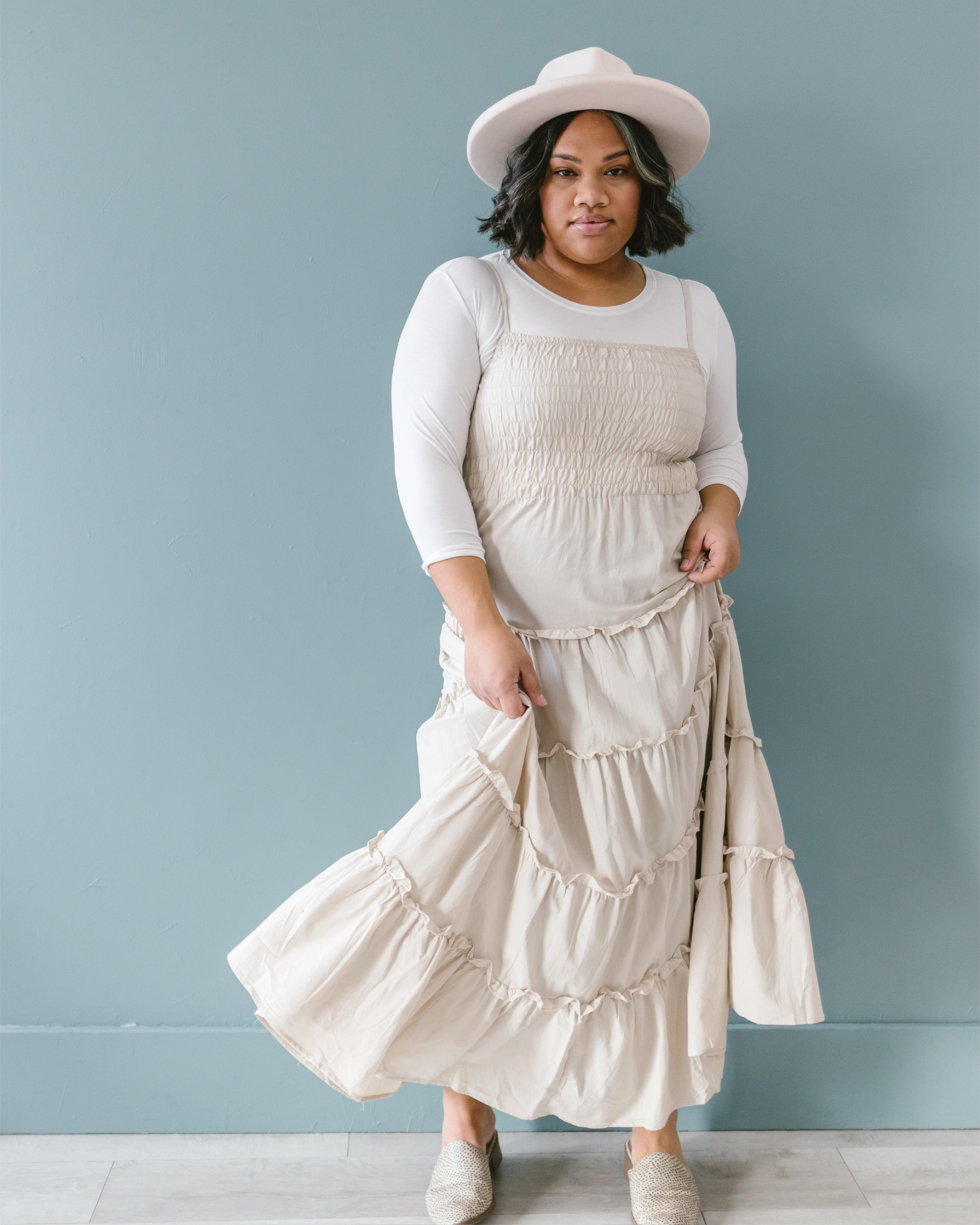 Crew Neck 3/4 Sleeve Halftee 3/4 HALFTEE Layering Fashions- Tilden Co.
