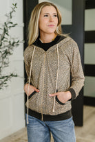 Call of the Wild Contrast Trim Zip Up Womens Ave Shops- Tilden Co.
