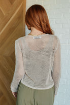 Calming Down Loose Knit Top    Tops Ave Shops- Tilden Co.