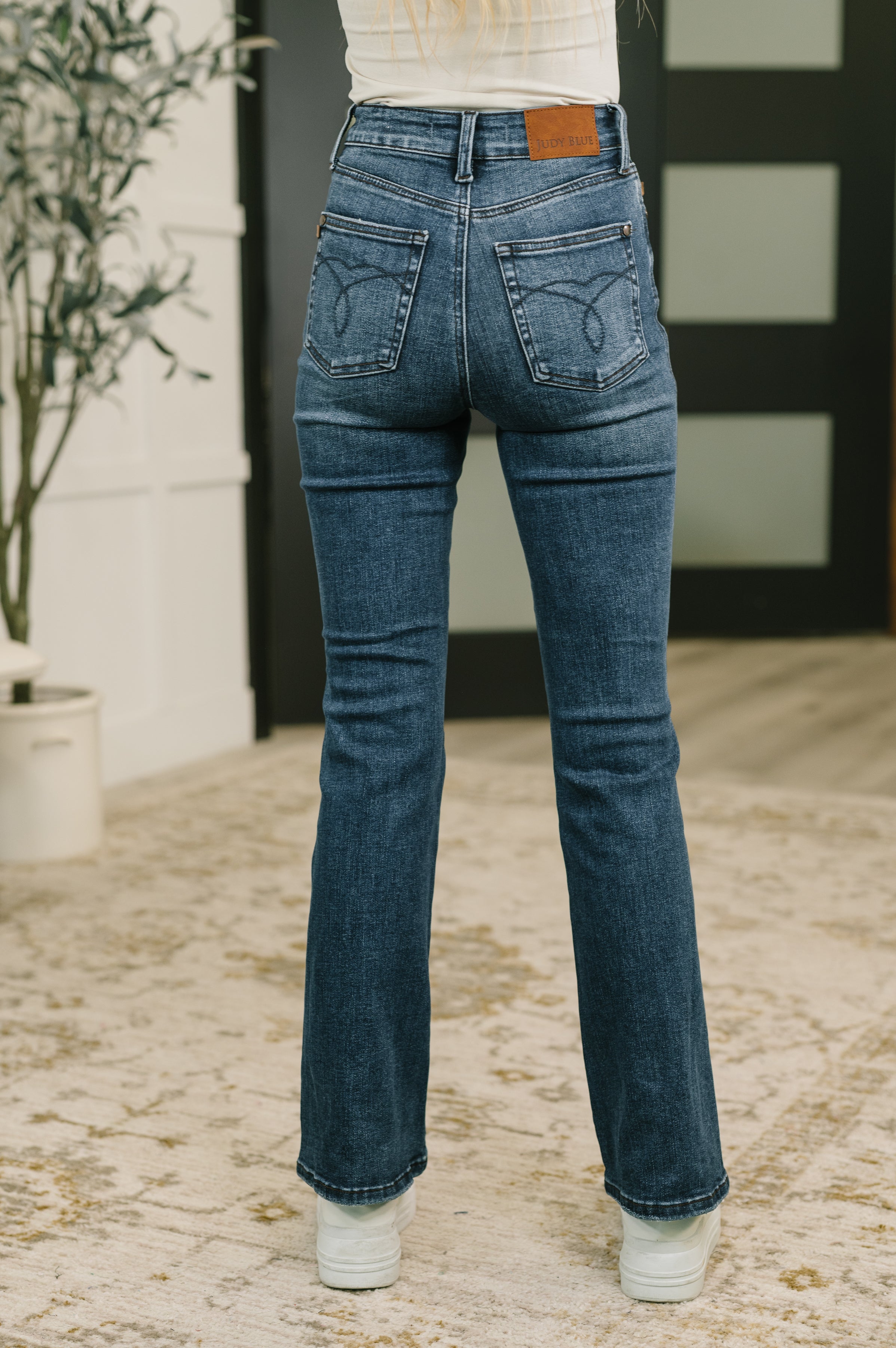 Camille High Waist Tummy Control Bootcut Jean Womens Ave Shops- Tilden Co.