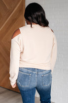 Carefully Crafted Cold Shoulder Blouse    Tops Ave Shops- Tilden Co.