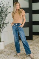 Casually Classy Puff Sleeve Blouse in Brush Womens Ave Shops- Tilden Co.