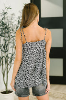 Certified Cutie Shoulder Tie Blouse in Black Womens Ave Shops- Tilden Co.