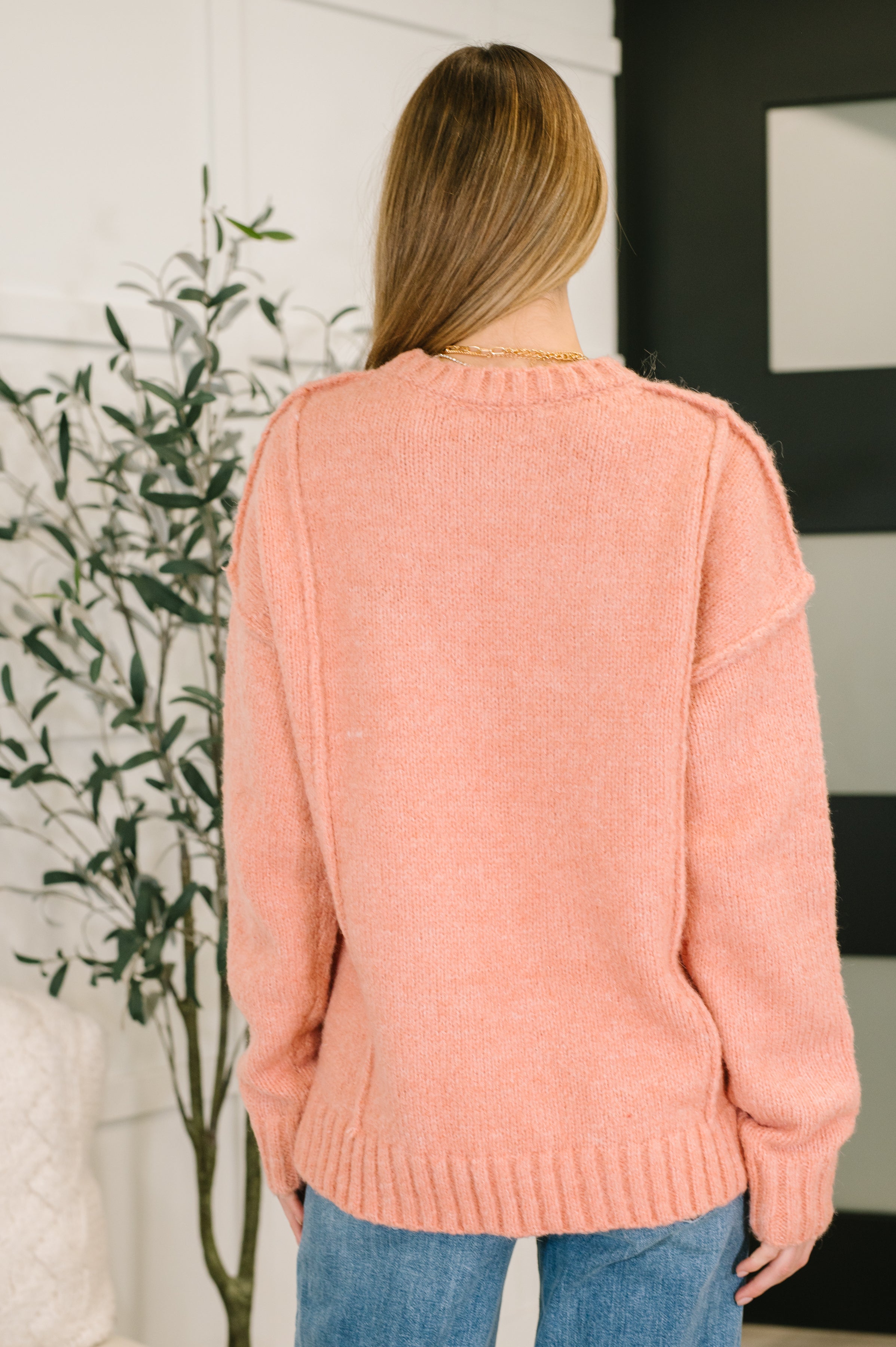 Changed for the Better Exposed Seam Pullover Womens Ave Shops- Tilden Co.