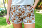 Floral Drawstring Everyday Shorts Shorts Jess Lea- Tilden Co.