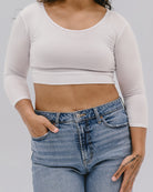 Classic 3/4 Sleeve Halftee HALFTEE Layering Fashions- Tilden Co.