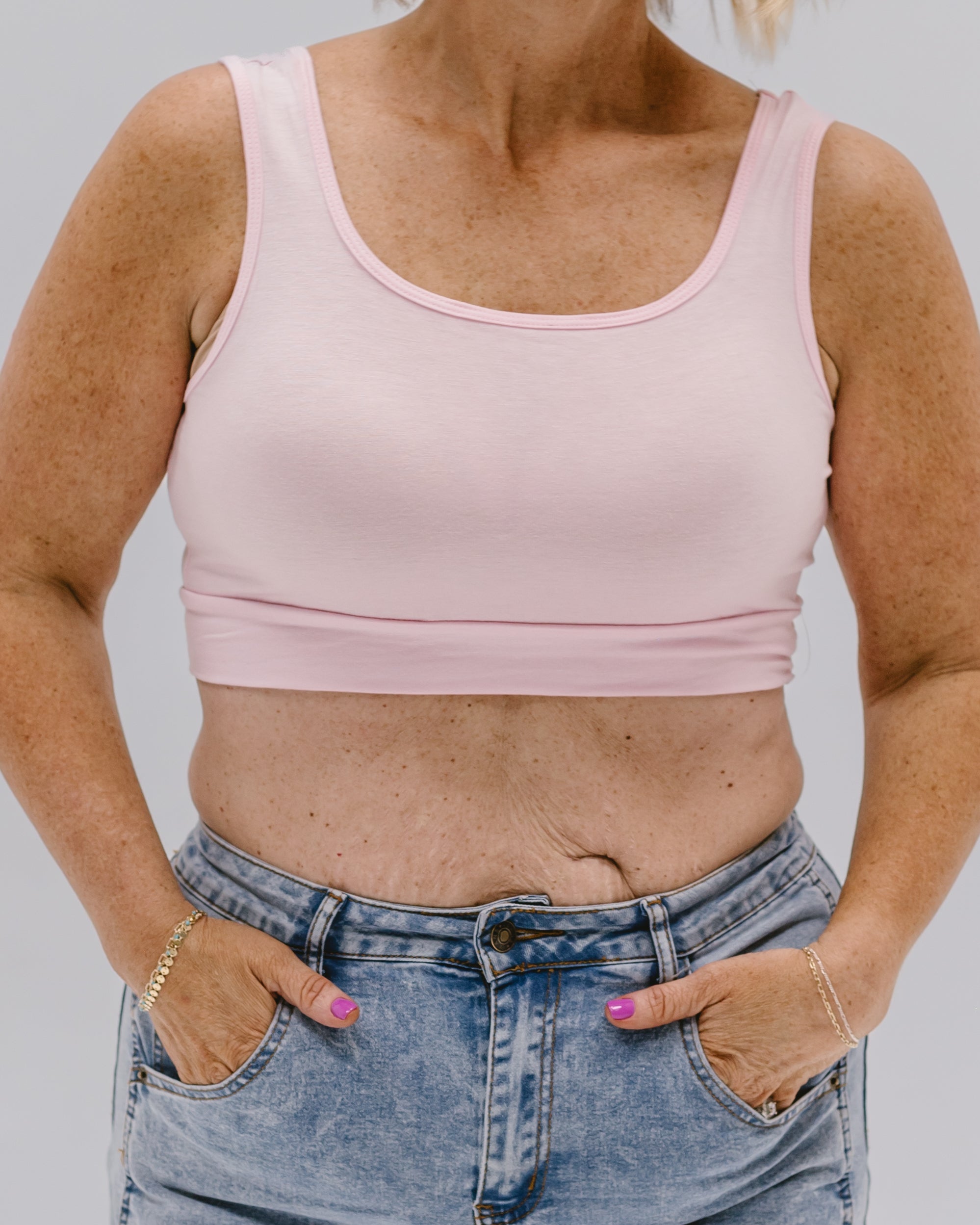 Classic Wide Strap Tank Halftee Tank HALFTEE Layering Fashions- Tilden Co.