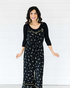 Classic 3/4 Sleeve Halftee Layering Top HALFTEE Layering Fashions- Tilden Co.
