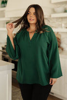 Climb On V-Neck Blouse    Blouses Ave Shops- Tilden Co.