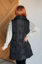 Cold and Calculated Longline Puffer Vest Layers Ave Shops- Tilden Co.