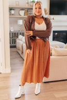 She's Got Game Cropped Jacket in Brown Layers Ave Shops- Tilden Co.
