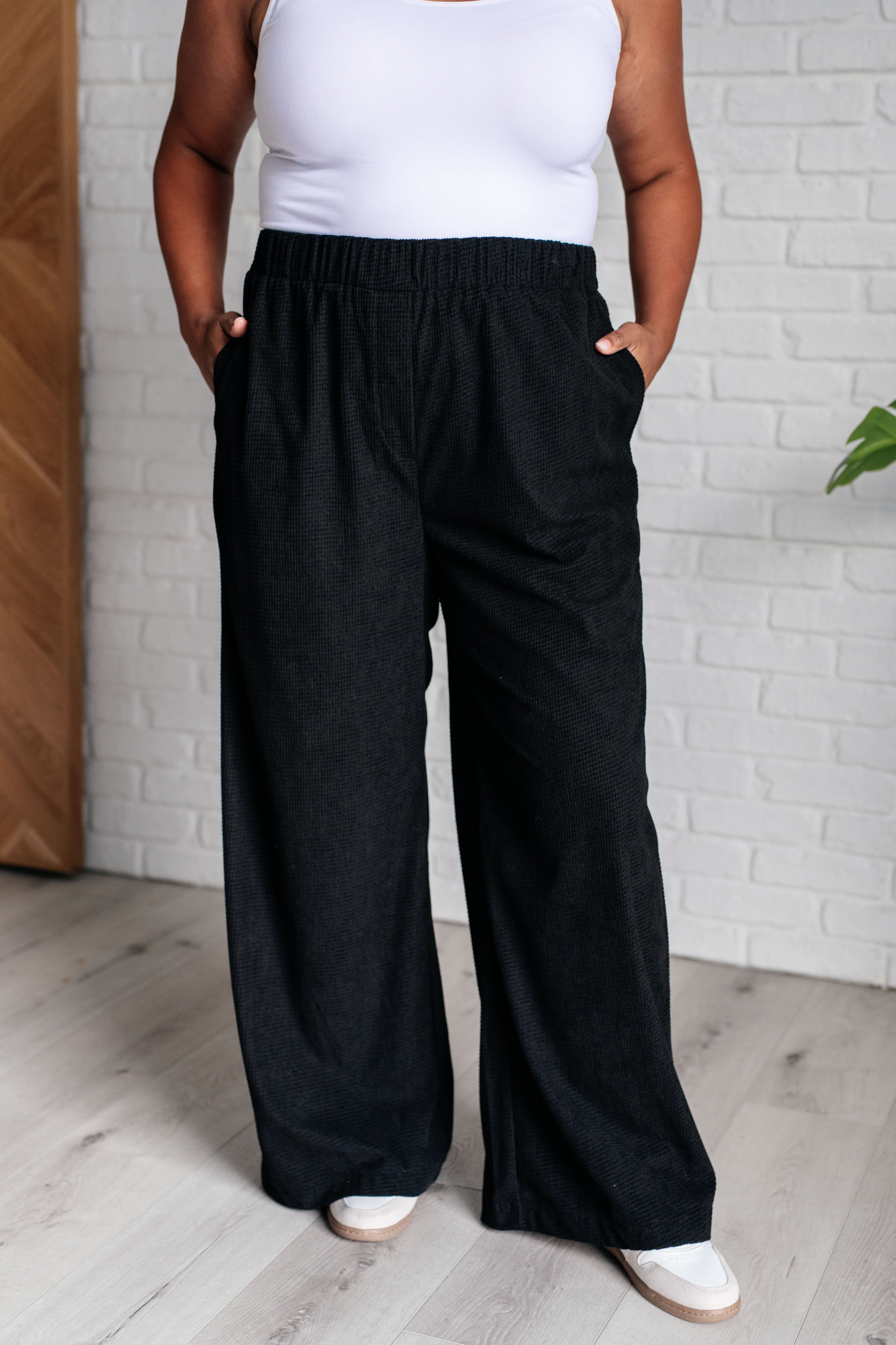 Come Rain or Shine Wide Leg Pants    Bottoms Ave Shops- Tilden Co.