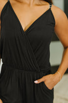 Completely Justified Jumpsuit in Black Jumpsuits & Rompers Ave Shops- Tilden Co.