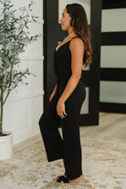 Completely Justified Jumpsuit in Black Jumpsuits & Rompers Ave Shops- Tilden Co.