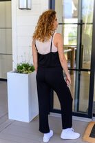 Completely Justified Jumpsuit in Black    Jumpsuits & Rompers Ave Shops- Tilden Co.