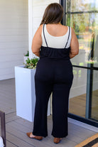 Completely Justified Jumpsuit in Black    Jumpsuits & Rompers Ave Shops- Tilden Co.