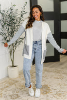 Consider it So Color Block Cardigan Womens Ave Shops- Tilden Co.