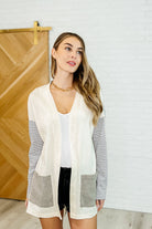 Consider it So Color Block Cardigan Womens Ave Shops- Tilden Co.