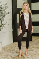 Cool to Be Kind Floral Blouse Womens Ave Shops- Tilden Co.