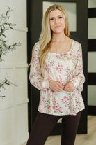 Cool to Be Kind Floral Blouse Womens Ave Shops- Tilden Co.