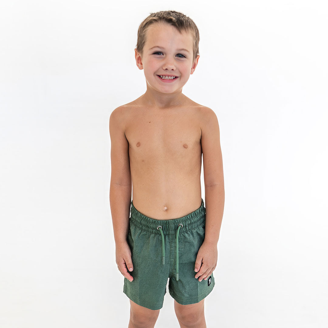Reef Shorts (Boys) Olive / Boys 2T Olive Boys 2T Janela Bay- Tilden Co.