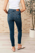 Cora High Rise Control Top Skinny Jeans    Denim Ave Shops- Tilden Co.