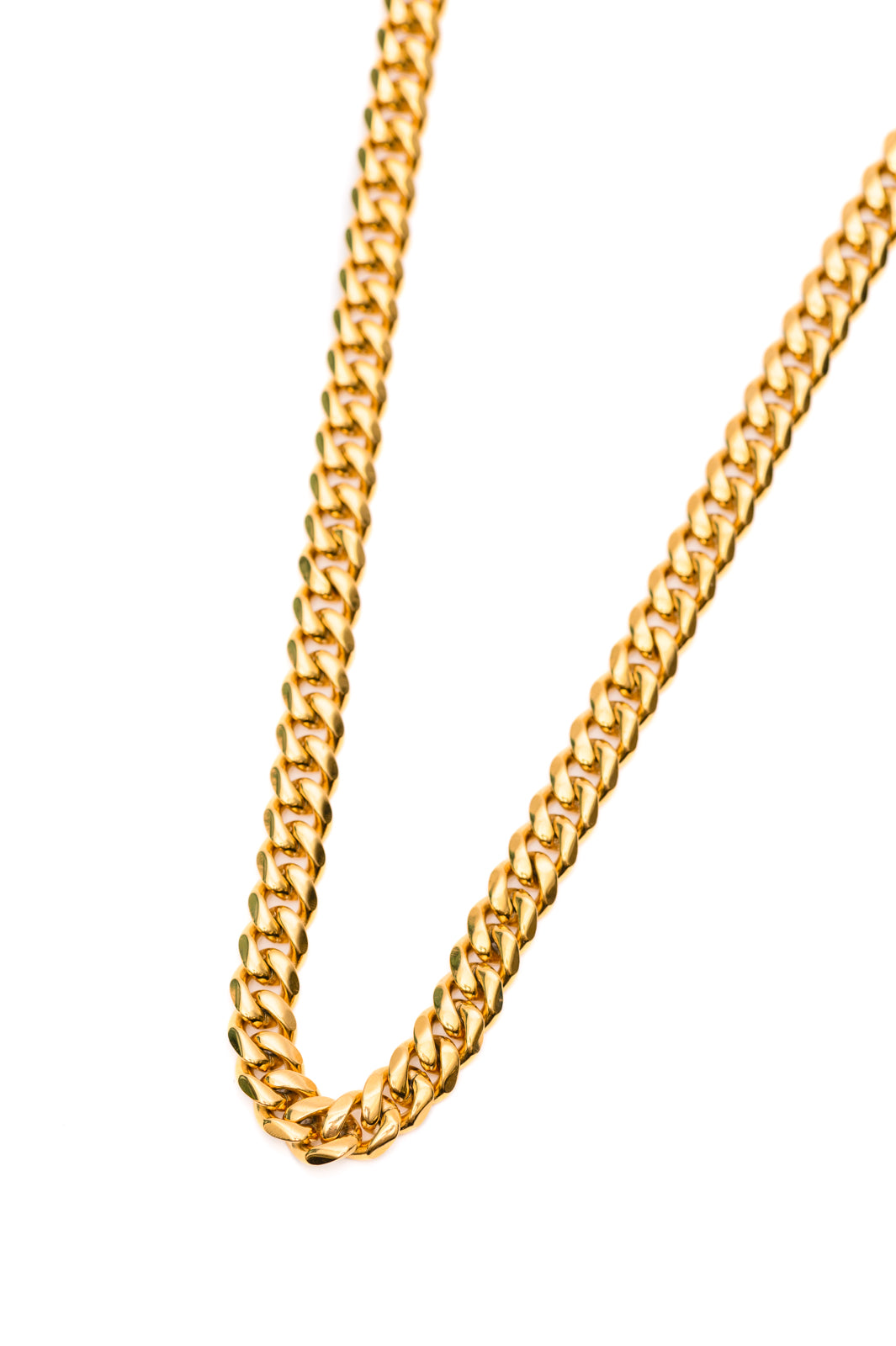 Curiously Cute Cuban Chain Necklace    Accessories Ave Shops- Tilden Co.