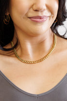 Curiously Cute Cuban Chain Necklace    Accessories Ave Shops- Tilden Co.