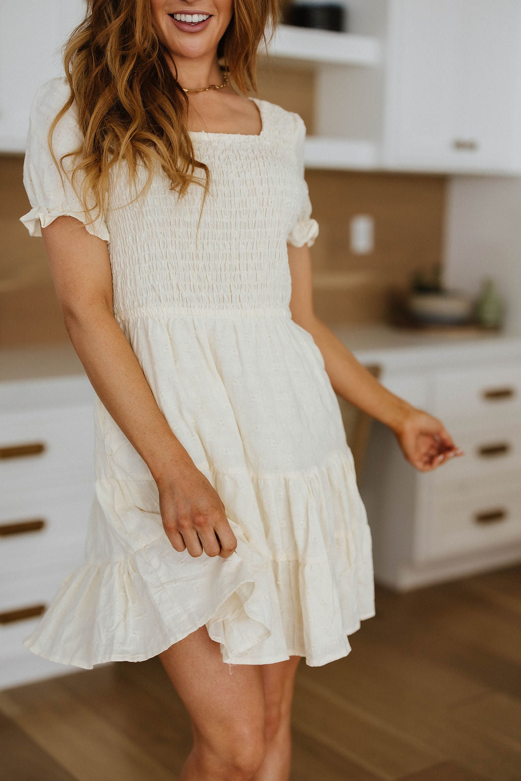 Cute Situation Square Neck Dress Dresses Ave Shops- Tilden Co.