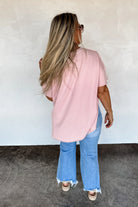 PREORDER: Joey Washed Cotton Boyfriend Tee Womens Ave Shops- Tilden Co.
