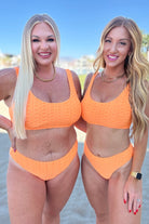 Oh So Orange Swim Bottoms Swimwear Ave Shops- Tilden Co.