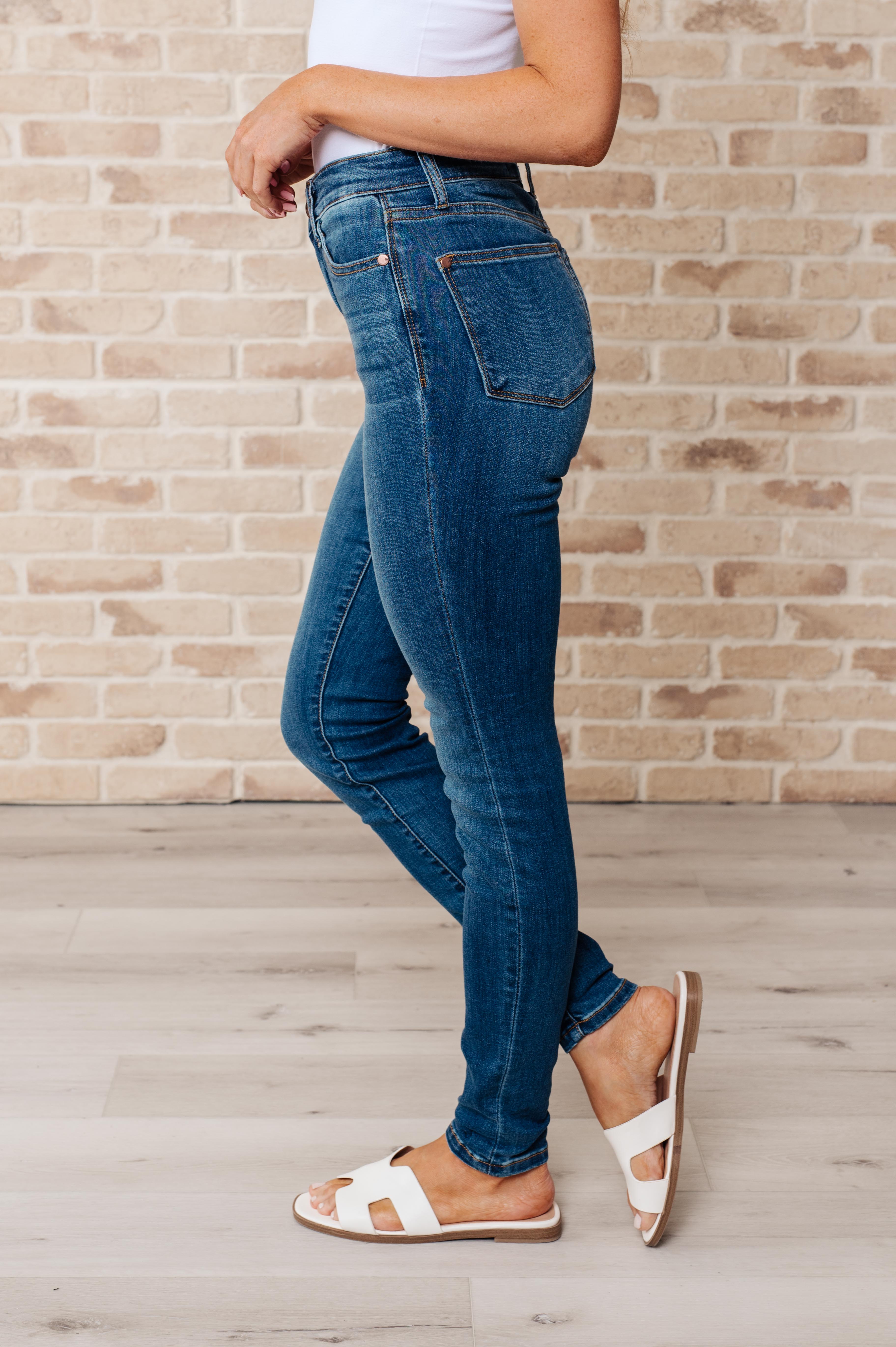 Daphne High Rise Skinny Jeans    Denim Ave Shops- Tilden Co.