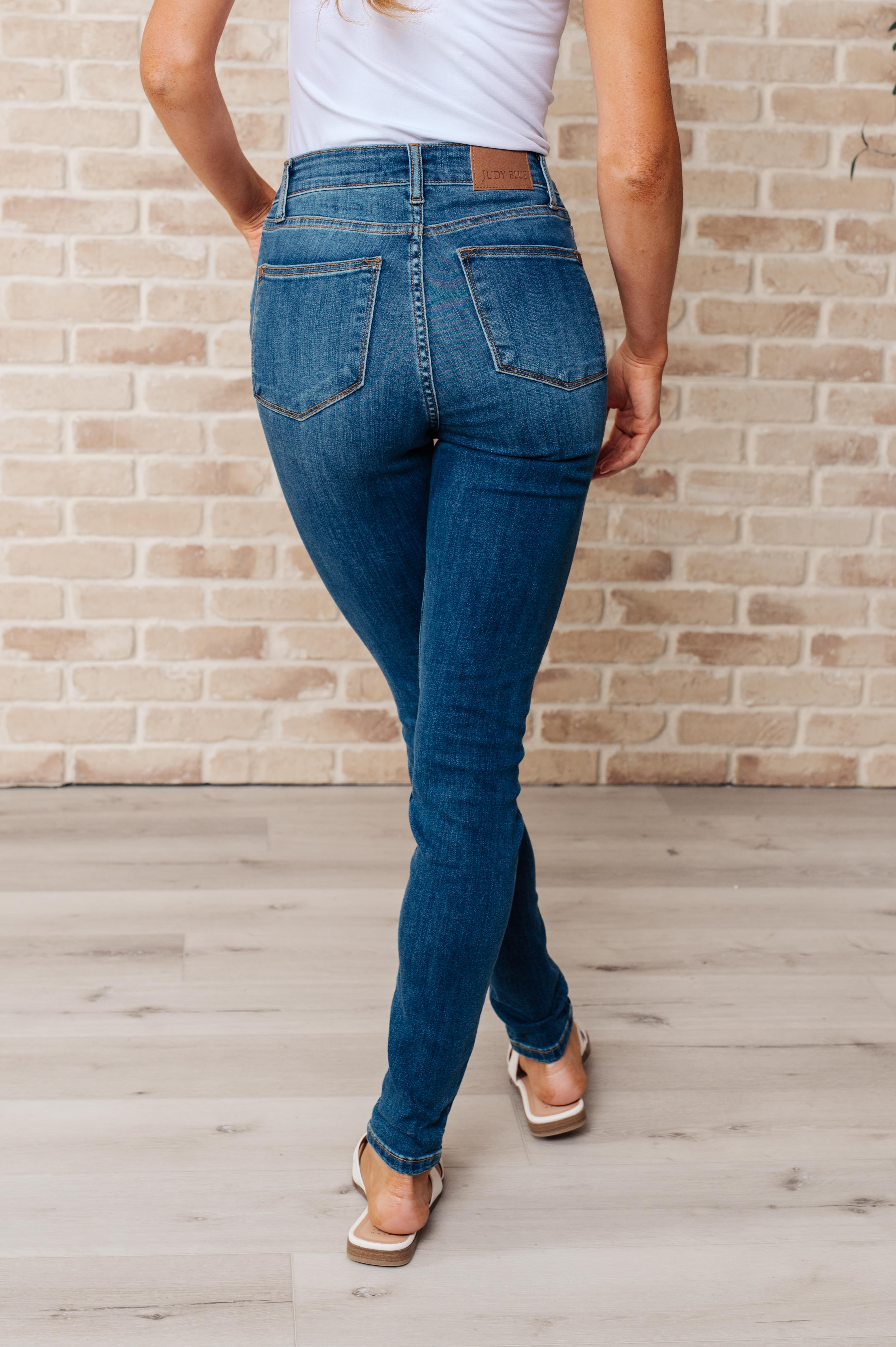 Daphne High Rise Skinny Jeans    Denim Ave Shops- Tilden Co.