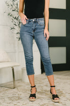 Deborah Mid Rise Capri Jeans Ave Shops- Tilden Co.